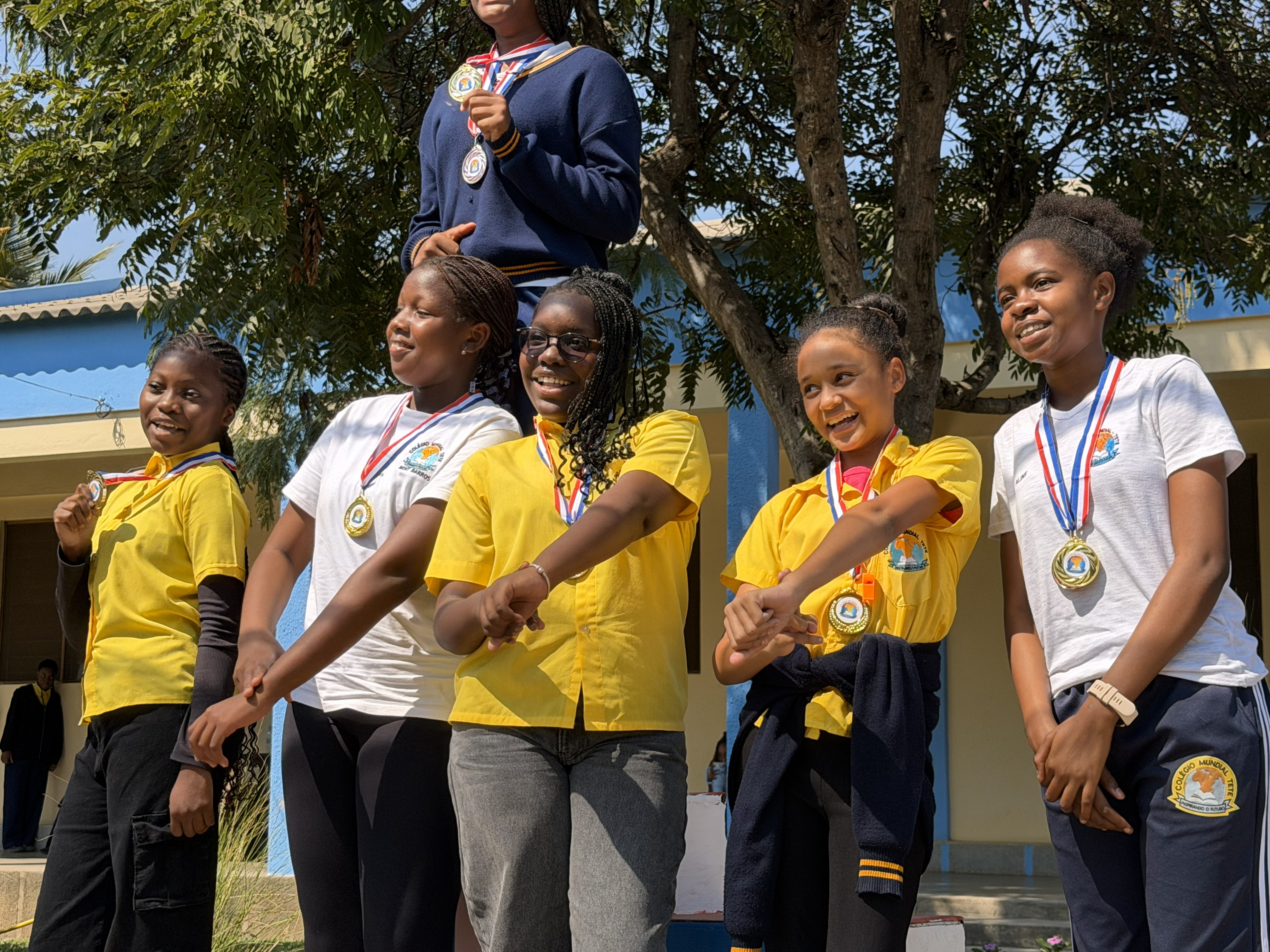 Comunidade escolar do Colégio Mundial