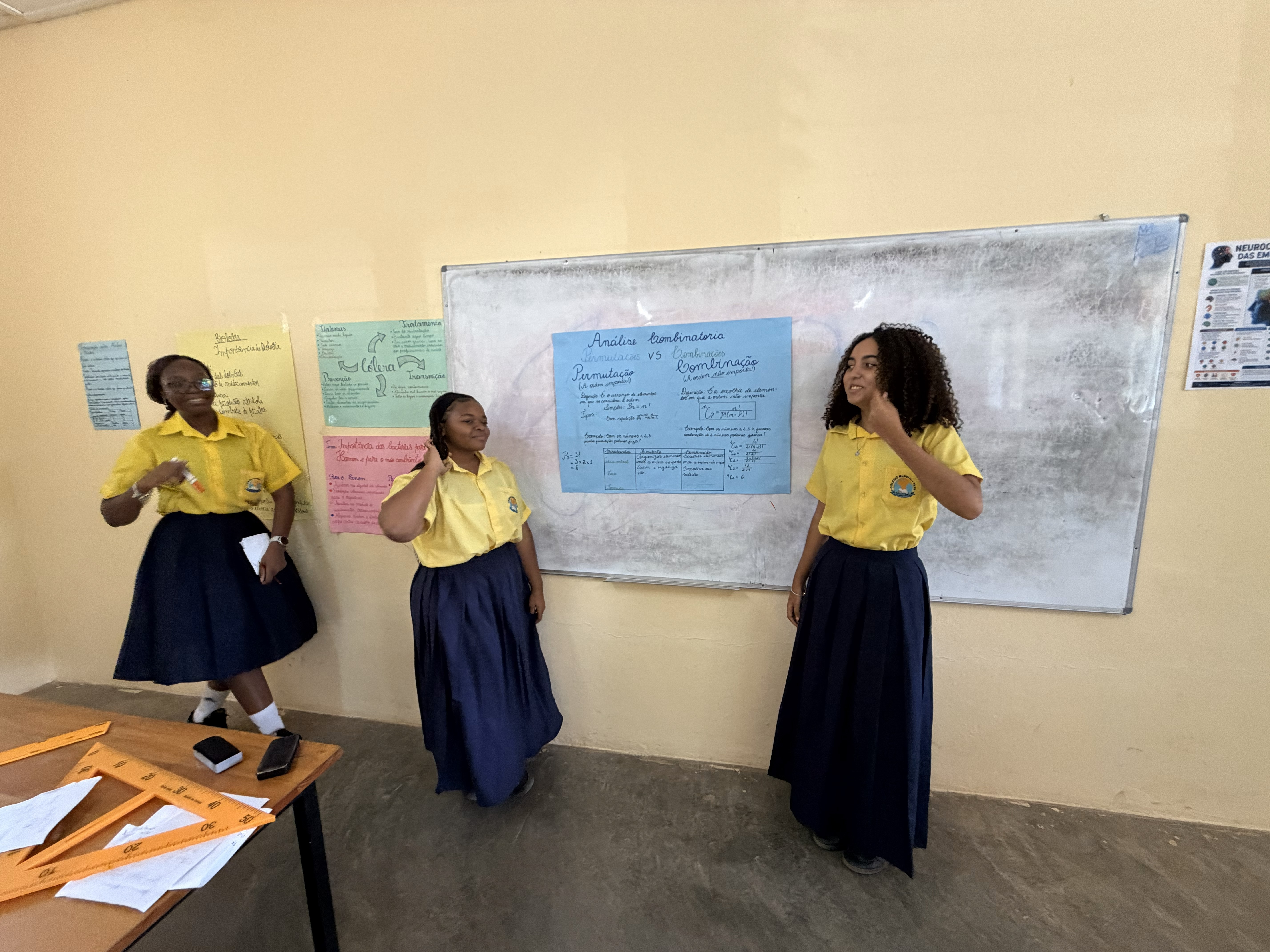 Vida escolar no Colégio Mundial
